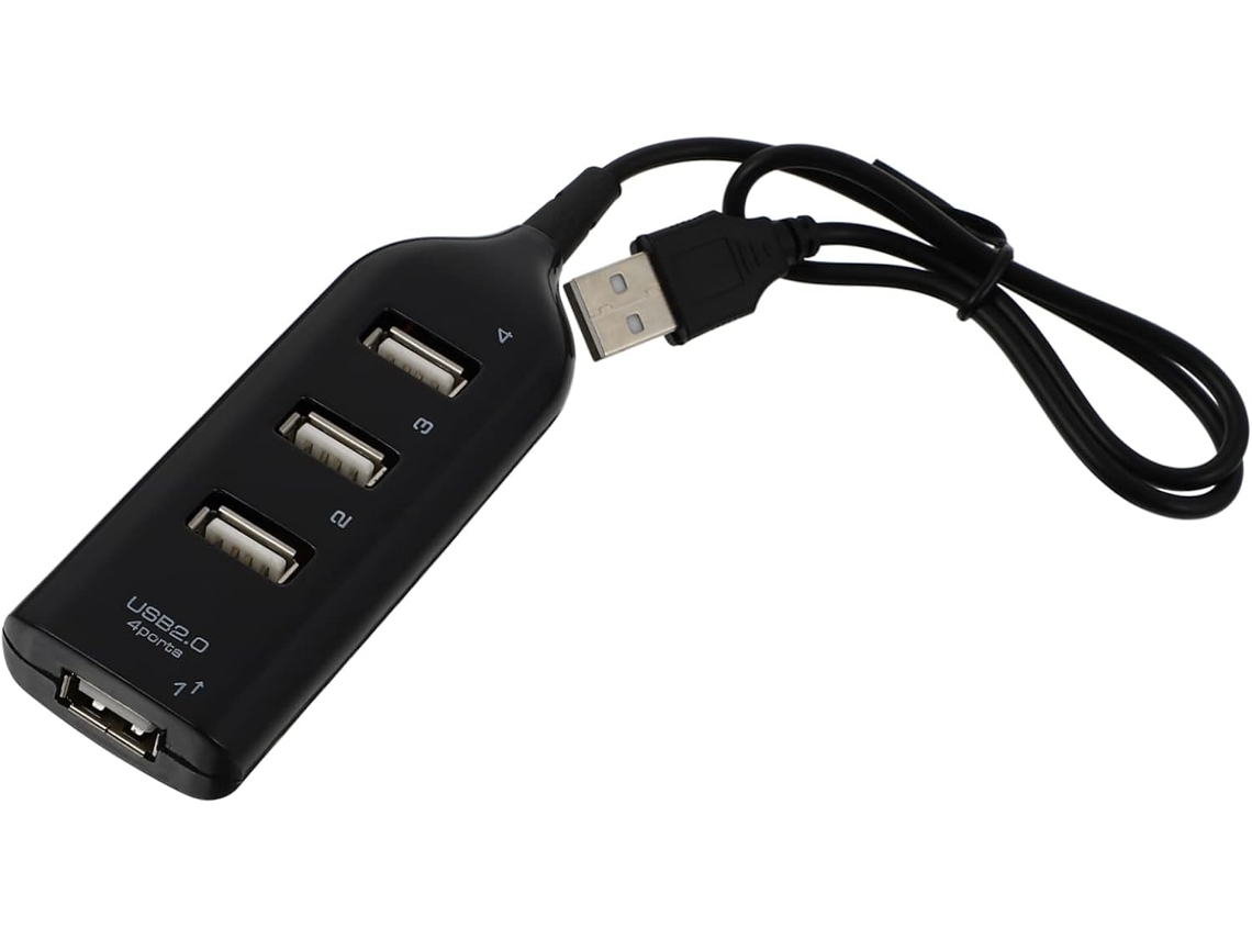 Hub Usb, Extensor E Divisor De Portas Usb, Conveniente E Compatível Com Pc, Laptop, Teclado E Mouse, Multifuncional, Plug And Play Gokoco