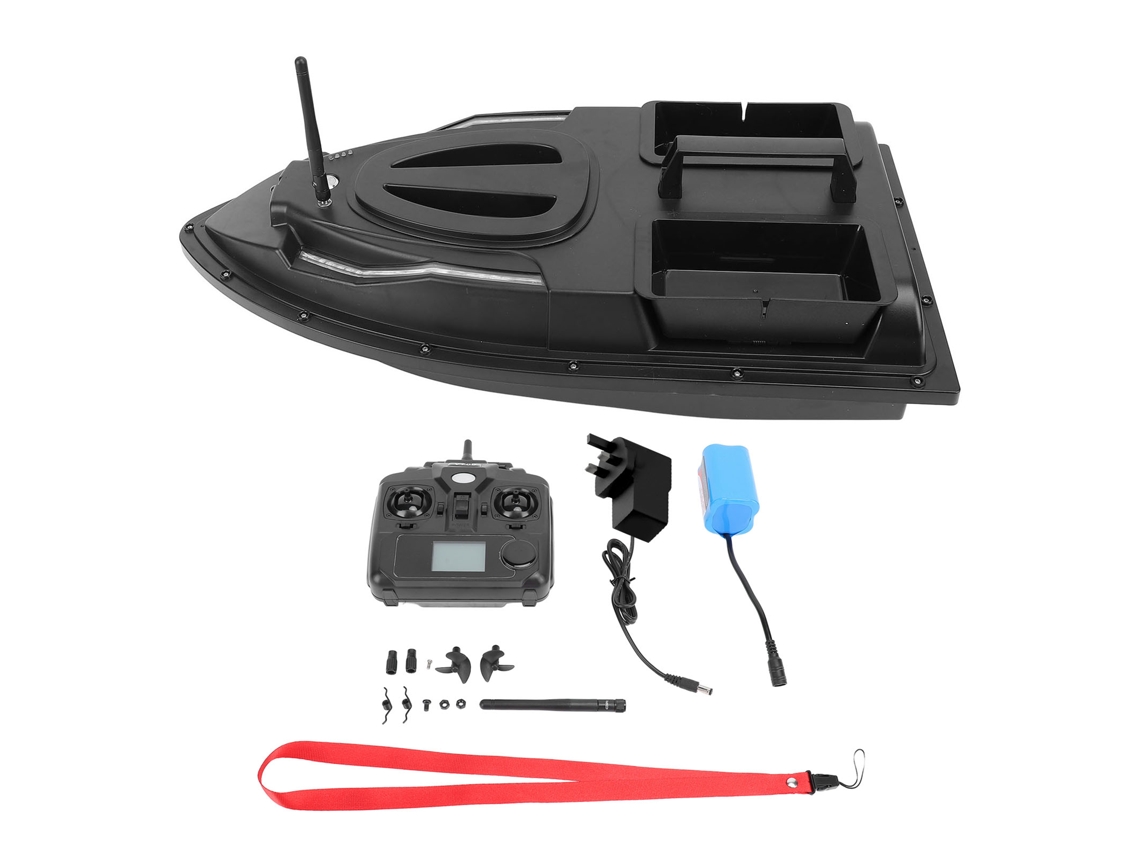 Barco De Isca Rc Com Cruise Control 500m Pesca Lago
