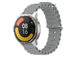 Pulseira De Silicone Sólida Estilo Oceano Para Xiaomi Mi Watch Color 2 22mm