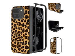 Capa Para Telemóvel Com Padrão Leopardo Para Google Pixel 10 Pro Fold (dourado)