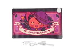 Mouse Pad Quente Para Desktop Grande Em Couro Pu Com 3 Marchas Ajustáveis Para Escritório