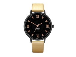 Reloj De Cuarzo Clásico Moda Estilo Empresarial Pareja Unisex Regalo Oro