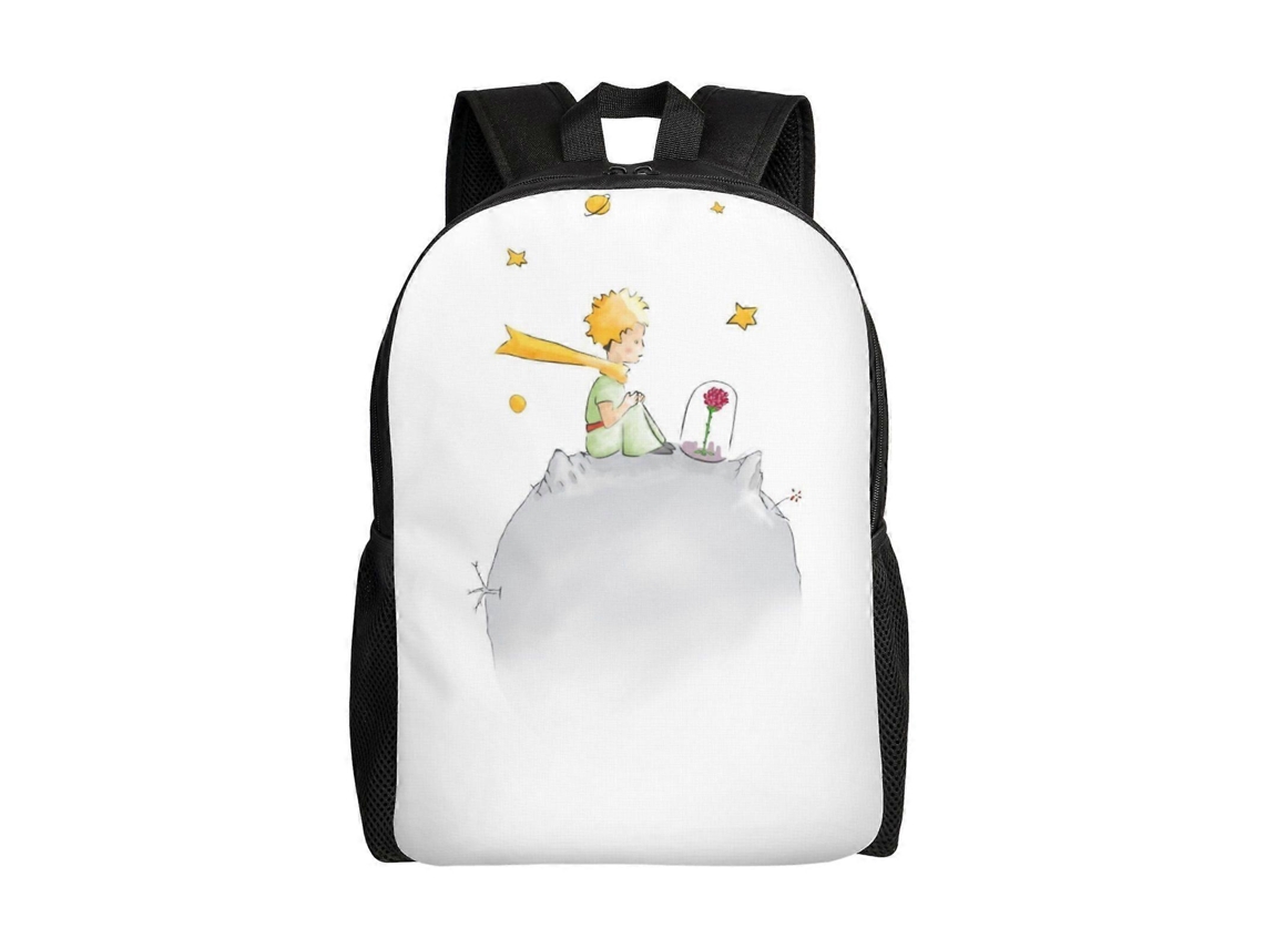 Mochila De Estudante D50 Le Petit Prince, Mochila Durável E Leve, Mochila Impermeável Com Alça De Ombro Respirável J50 Olysi Shop