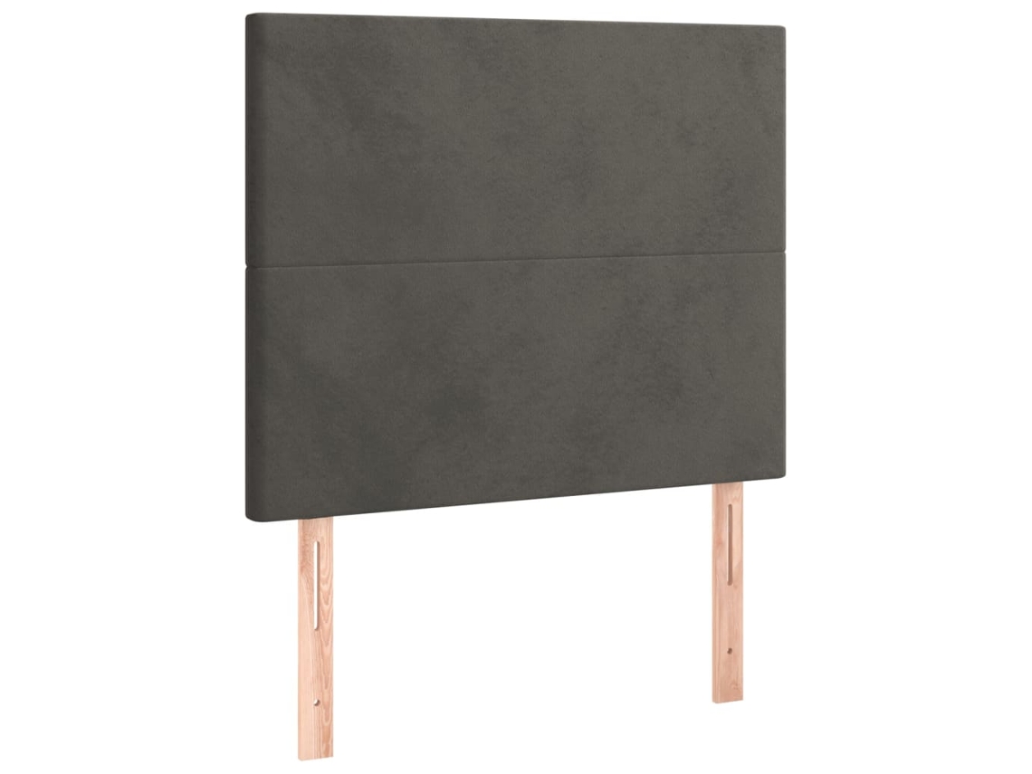 Headboard, Headboards Vidaxl Cinzeto Veludo (80 Cm)