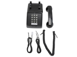 Telefone Fixo Vintage Com Botões Grandes E Ringer Mecânico
