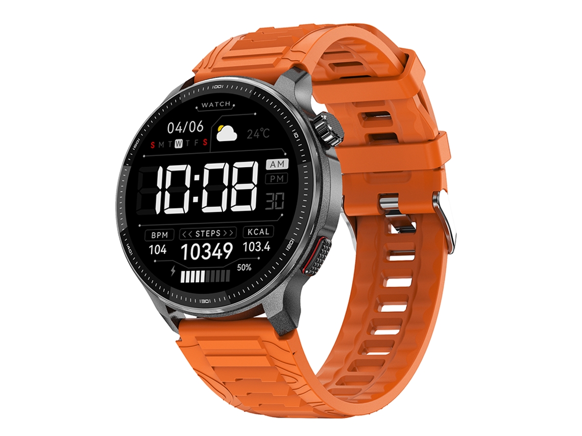 Smartwatch Dtg6 Com Tela Amoled De 1,43", Bateria De 500mah, Chamadas Bluetooth, Gps, Bússola, Música E Vídeo Locais, Resistência À Água 3at
