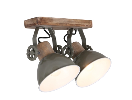 Candeeiro MEXLITE Gearwood 7969G (Castanho)