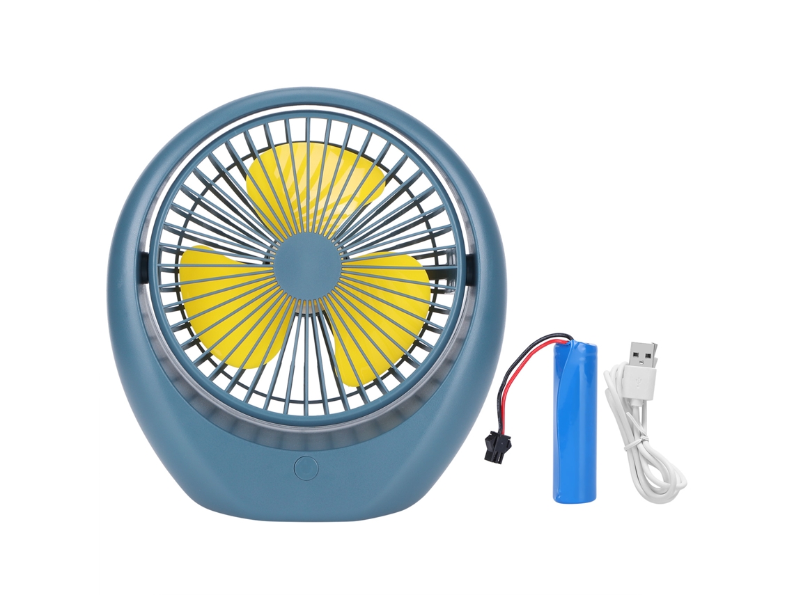 Ventilador Mini Usb Portátil Ajustável para Dormitório