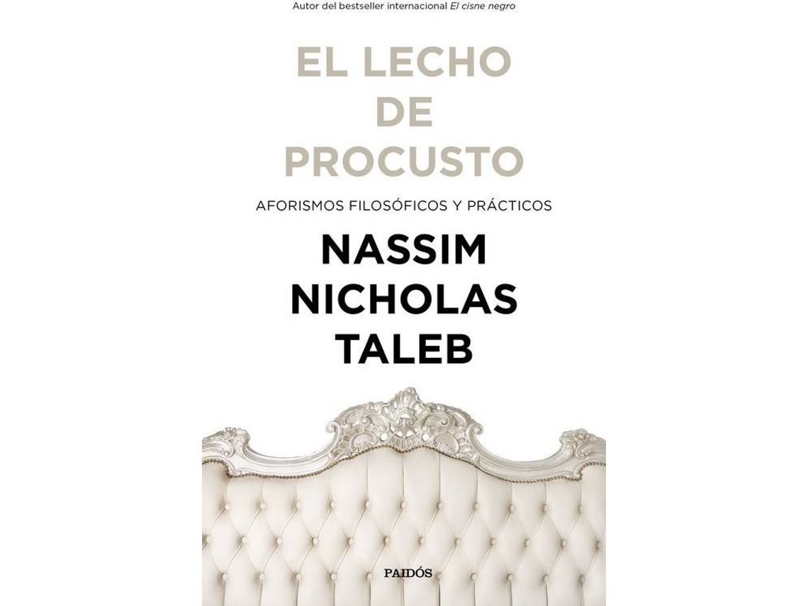 Livro El Lecho De Procusto de Nassim Nicholas Taleb (Espanhol)
