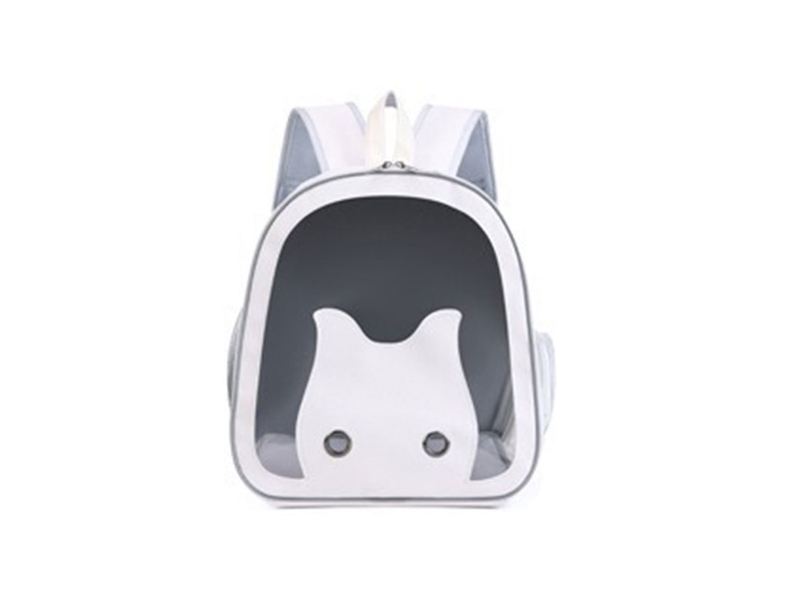 Mochila de Transporte para Animais de Estimação, Portátil, Branca AQUAFORGE
