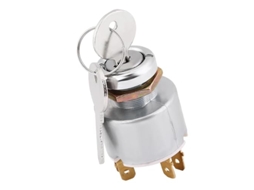 Interruptor De Ignição Para Carro Acessórios De Carro 3 Posições Liga/desliga 12v Universal Prata Dureforward