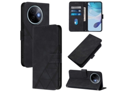 Capa De Celular De Couro Com Estampa 3d E Flip Crossbody