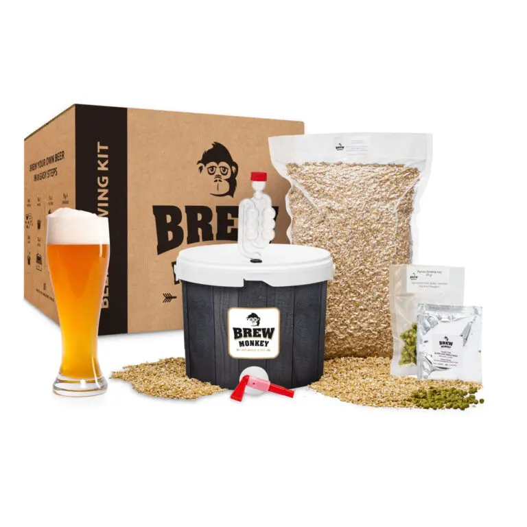 Kit Para Fabrico De Cerveja Base Cerveja De Trigo 5 Litros Brew Monkey®