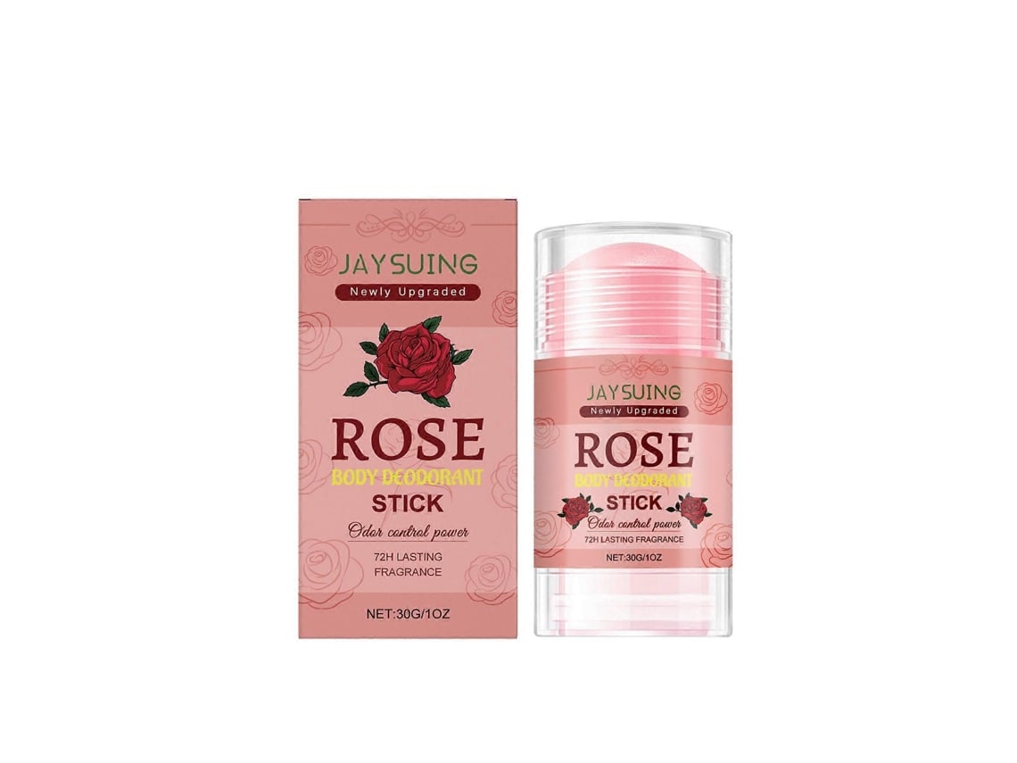 Natural Rose-scented Body Deodorant Stick-2pc-