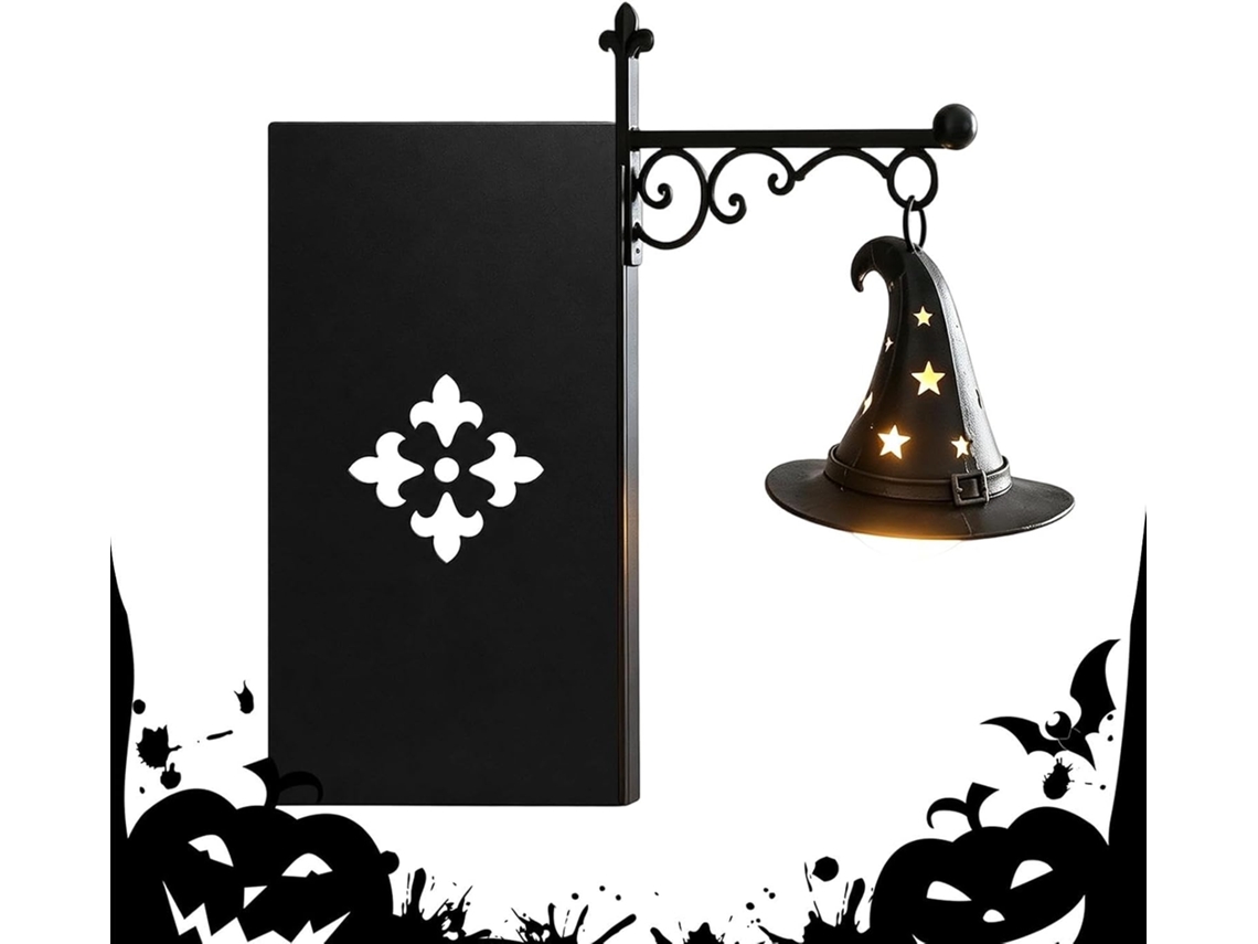 Luminária De Estante Fantasma, Lanterna Decorativa De Fantasia Para