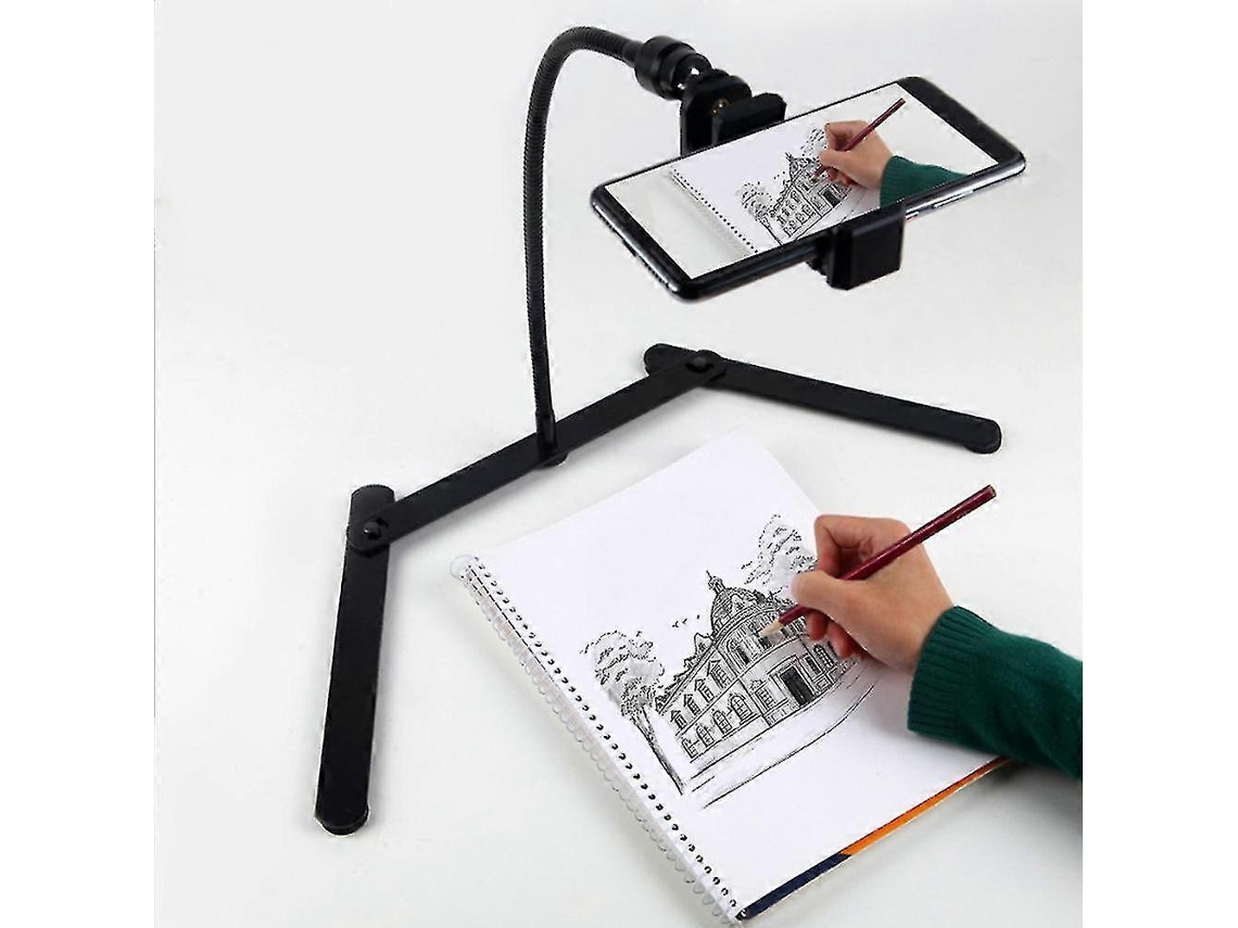 Suporte Ajustável Com Suporte Para Celular, Suporte De Mesa Para Celular, Ideal Para Aulas Online.