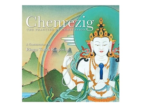 Livro Chenrezig The Practice of Compassion de Ringu Tulku (Inglês)