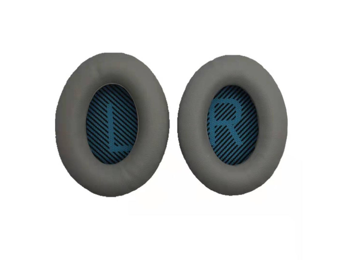 Almofadas de Auriculares de Substituição Almofadas de Conforto Boses Quiet Qc35 Qc15 Qc25 Auriculares (Cinzento)