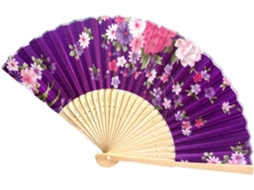 Estilo Vintage Flexível Leque Chinês