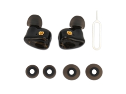 Fones intra auriculares com duplo driver dinâmico e IEM Dd+ba, alta fidelidade EOOCOO