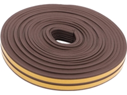 Fita De Vedação Epdm Resistente Ao Calor Para Portas E Janelas, Autoadesiva, Anticolisão, Marrom, 10 Gokoco