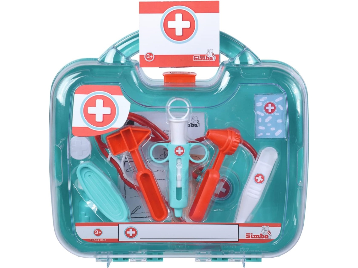 Maleta De Médico De Brinquedo Simba Com Acessórios Para Crianças