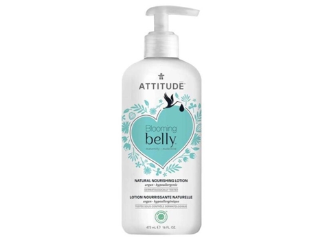 Loção Corporal Nutritiva Blooming Belly ATTITUDE