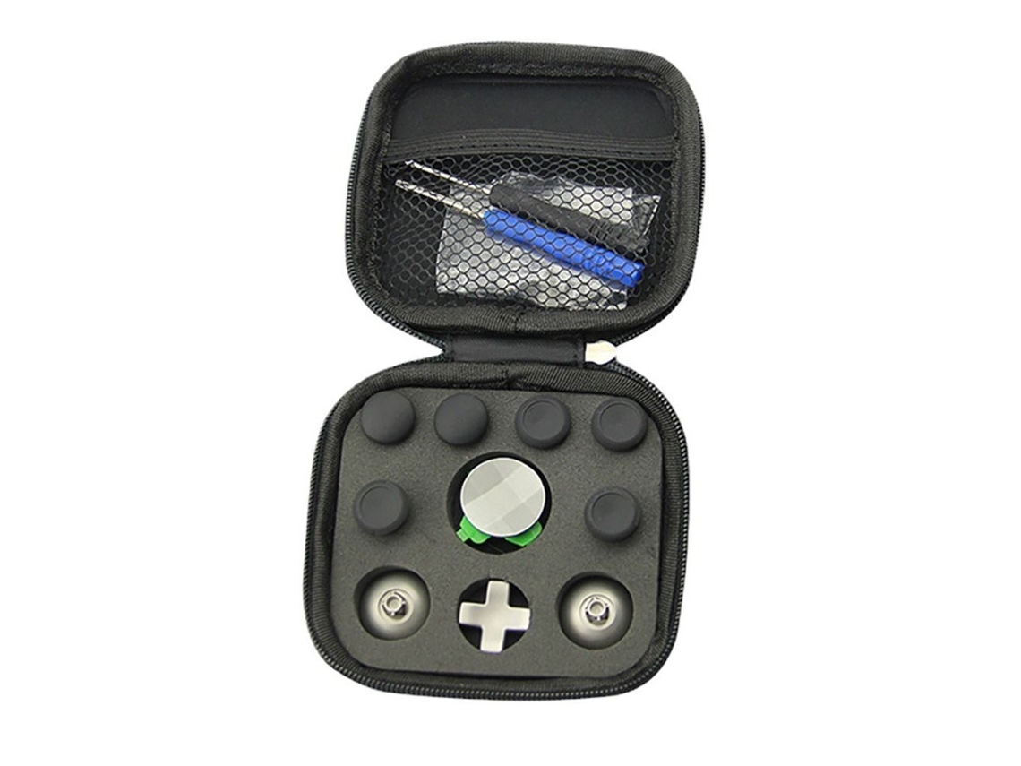 Lurelia Acessório Pc Tampas De Joystick Svart Para Teclas Cruzadas E Redondas De 18ª Geração