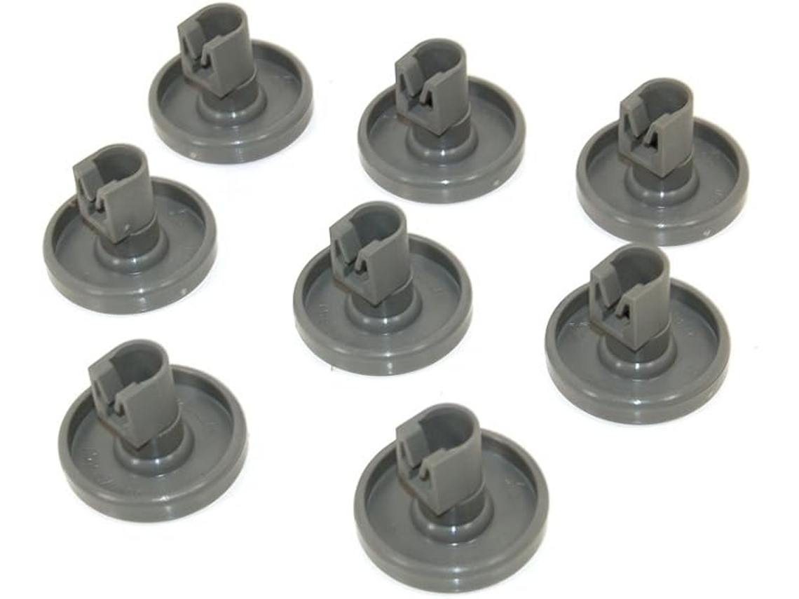 Conjunto de 8 Rodízios para a Cesta Inferior de Lava louças Compatíveis com Ikea AQUAFORGE