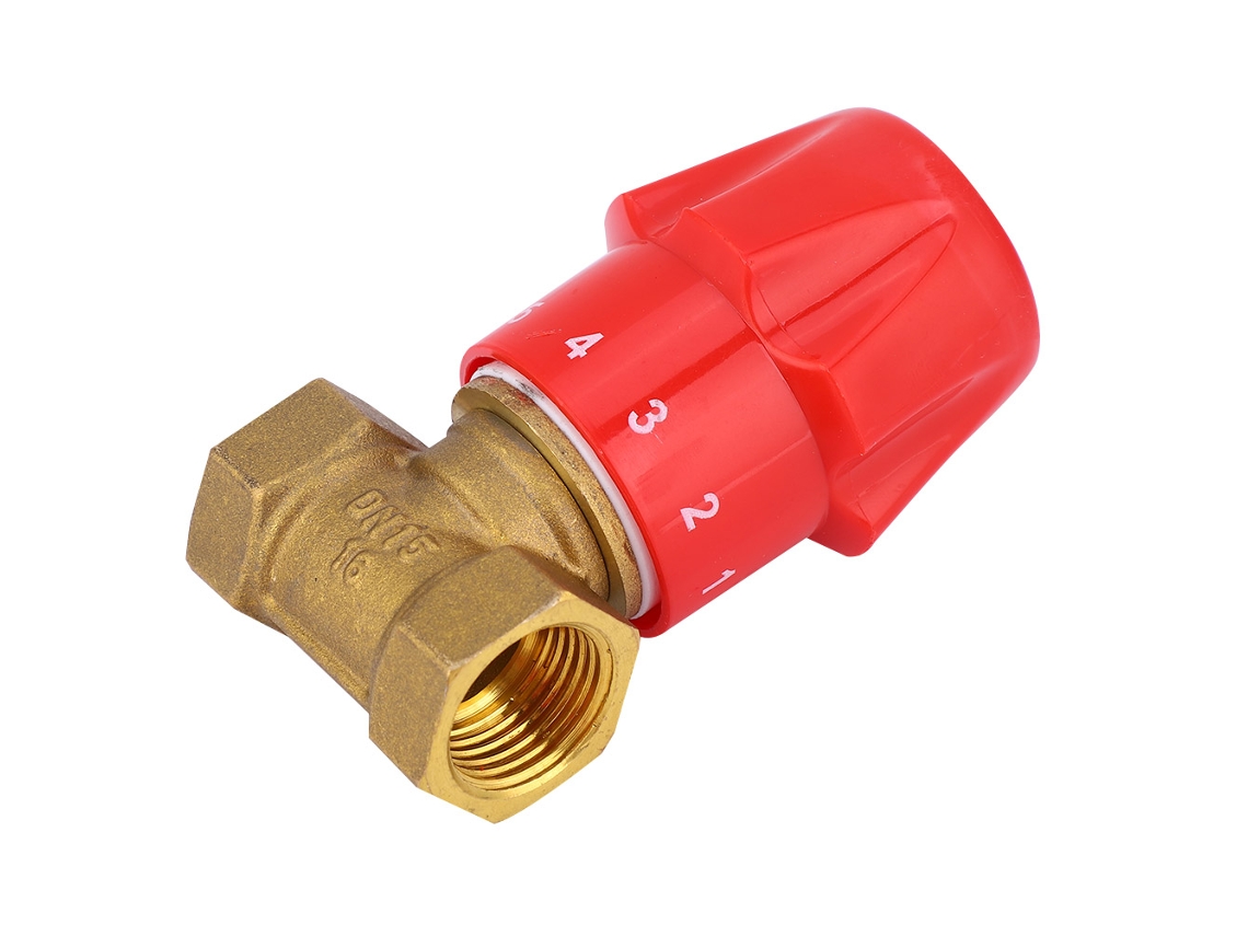 Válvula De Controlo De Fluxo Brass Laxiscreed Com Ajuste Manual E Corte Bidireccional