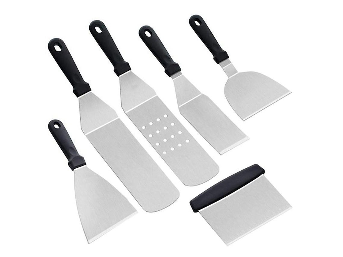 6pcs Pás De Churrasco Allinless