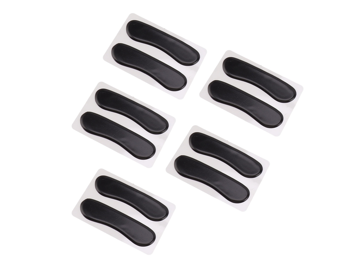 Amortecedores de bateria Business 10pcs de silicone longo para redução de vibração silenciadores para pratos preto S/MARCA