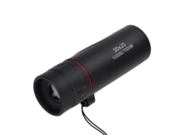 YOSOO Hd Monocular Óptico Ampliação 7X Zoomable Telescópio Monocular Preto Multiuso 30X25 para Viagens Ao Ar Livre