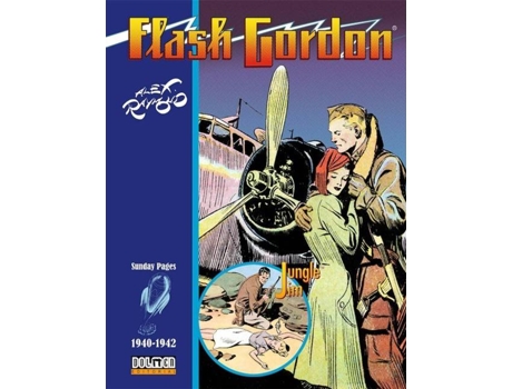 Livro Flash Gordon 1940-1942 de Alex Raymond (Espanhol)
