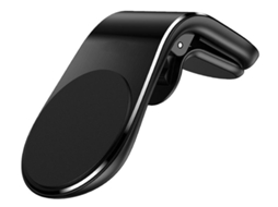 Suporte Magnético Para Smartphone Na Saída De Ar Do Carro - Preto