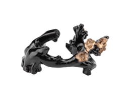 Suporte Para Pulseira Organizador De Jóias Display Com Base Floral