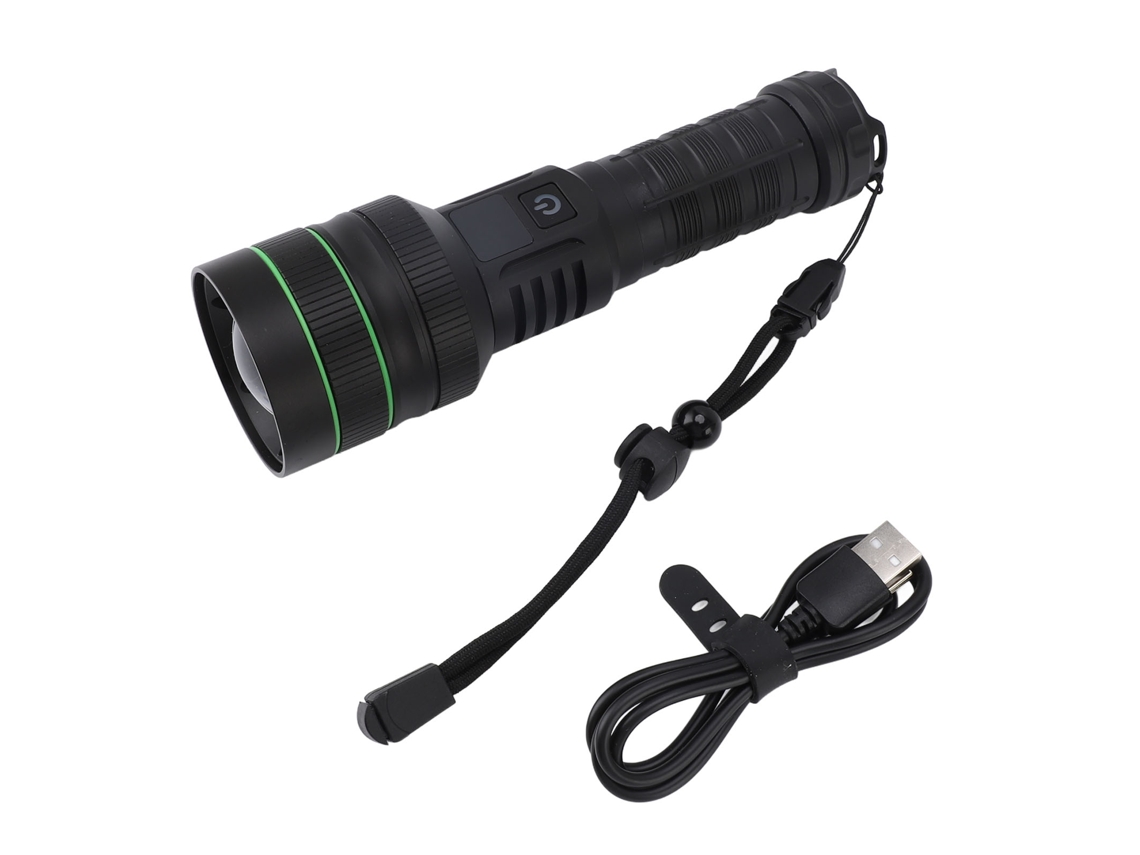 Lanterna Recarregável 40000lm Super Brilhante Zoomável para Camping, Emergência | S/MARCA
