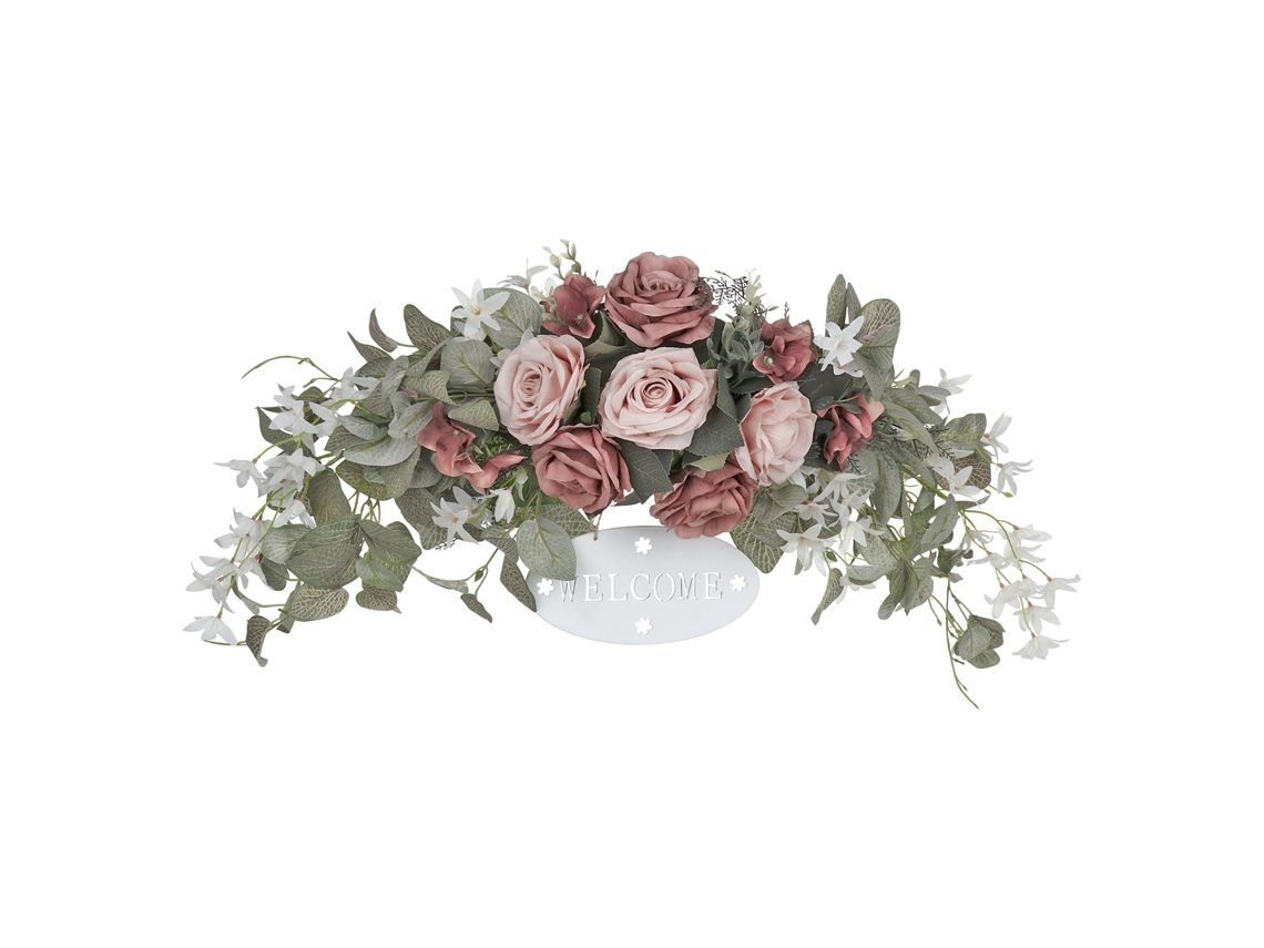 Flor de Rosa Orquídea para Casa e Casamento, LAXISCREED