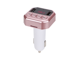 Transmissor Fm Bluetooth Com Carregador E Reprodutor Mp3