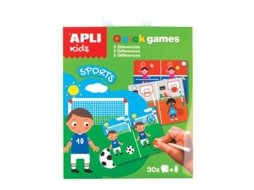 Jogo Apli Kids Quick Games Tema Desporto 1Un (Jogo Diferencas)