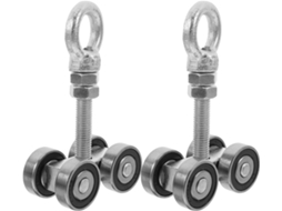 Carrinho Silencioso para Porta de Correr com 4 Rodas SFUSHOS