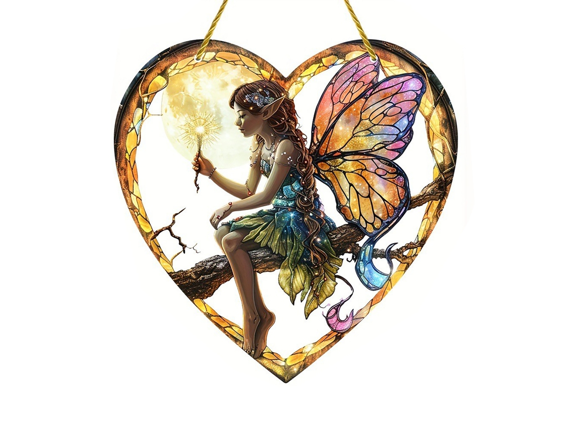 Anjo Fada Alado Luminoso 20x20x0.2cm