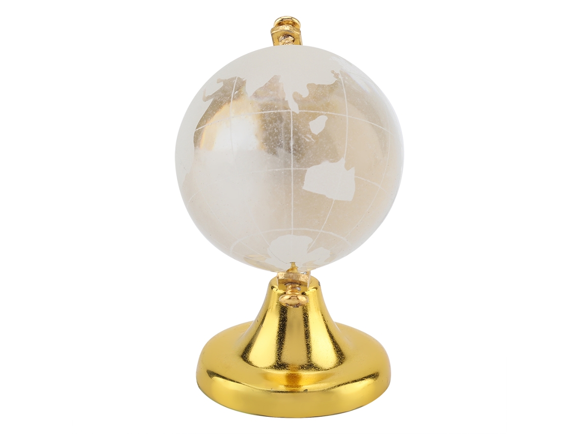 Elemento De Mapa Mundi Em Bola De Cristal, Presente Para Casa, Eoocoo