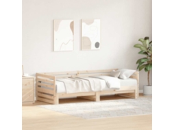 Vidaxl Cama De Dia Com Cama Auxiliar (sem Colchão) 80x200 Cm