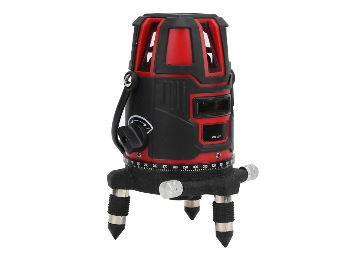 Laxiscreed Nivelador Laser Infravermelho Com 5 Linhas E Autolevelamento Automático Para Máxima Precisão