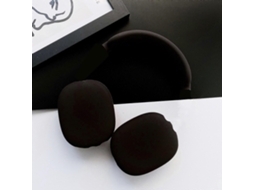 Capa Protetora De Silicone Para Fone De Ouvido 3 Em 1 Para Airpods Max (branco) Preto