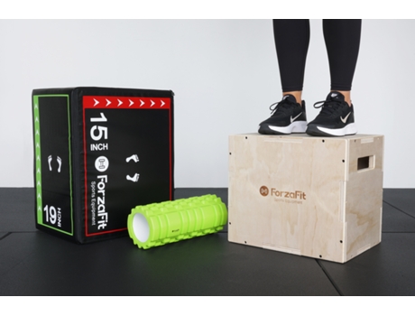 ForzaFit Plyo Box Madeira - 40 x 30 x 35 cm
