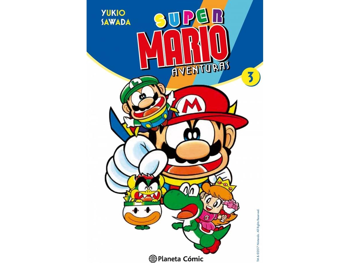 Livro Super Mario Aventuras de Yukio Sawada (Espanhol)