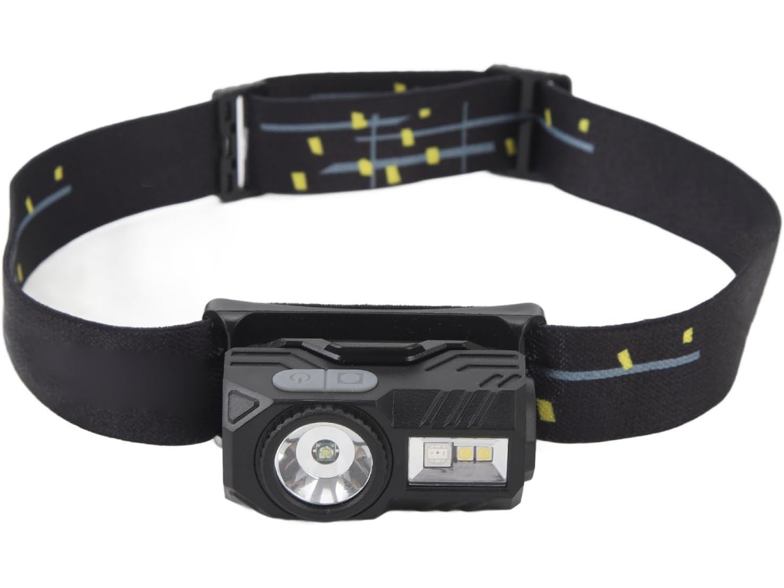 Lanterna De Led Super Brilhante Com Clipe E Sensor Movimento,
