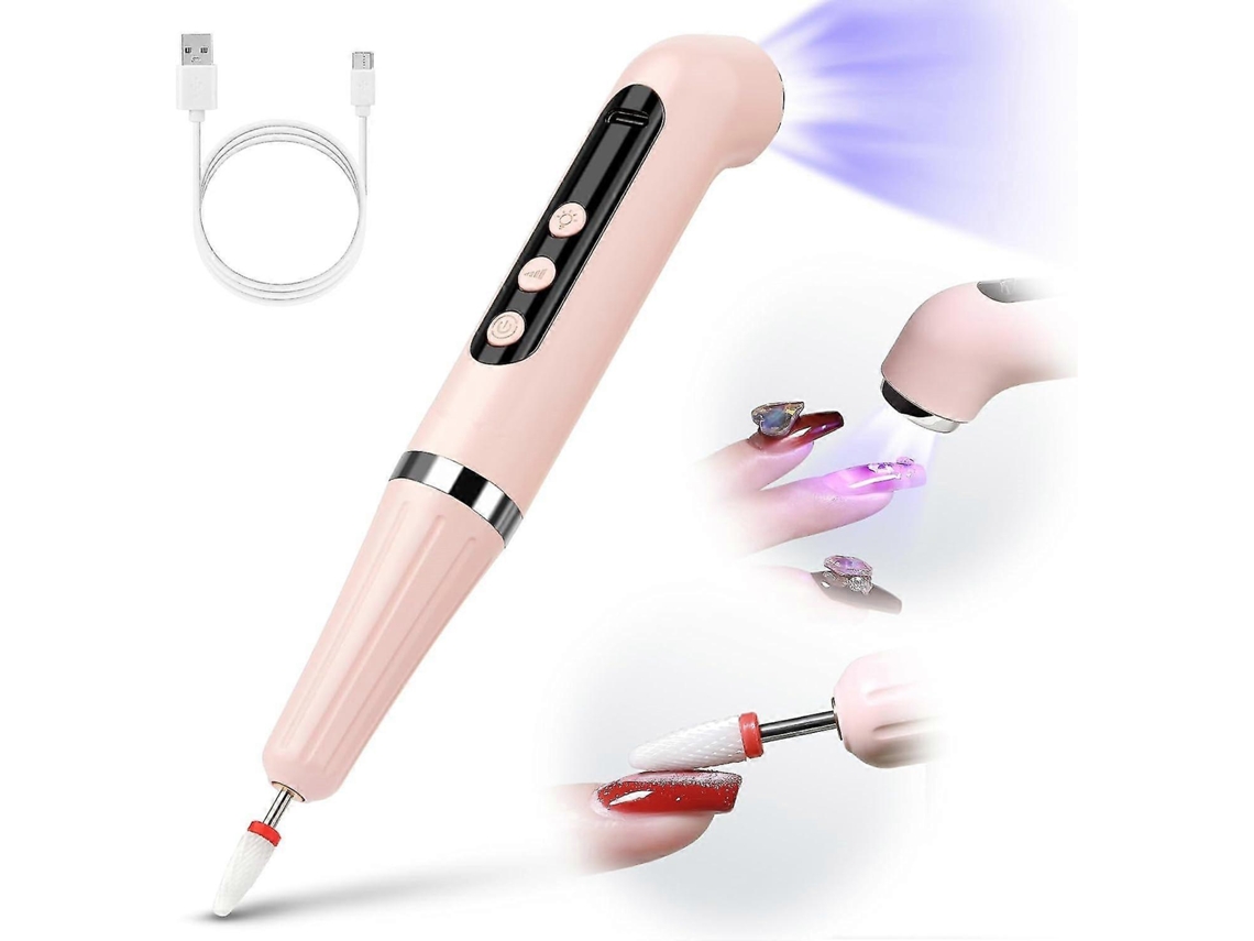 Furadeira De Unha Sem Fio Com Lâmpada Uv, Máquina Elétrica Profissional 2 Em 1, Polimento De Unhas Acrílicas, Manicure E Pedicure Chn Ly Ebike
